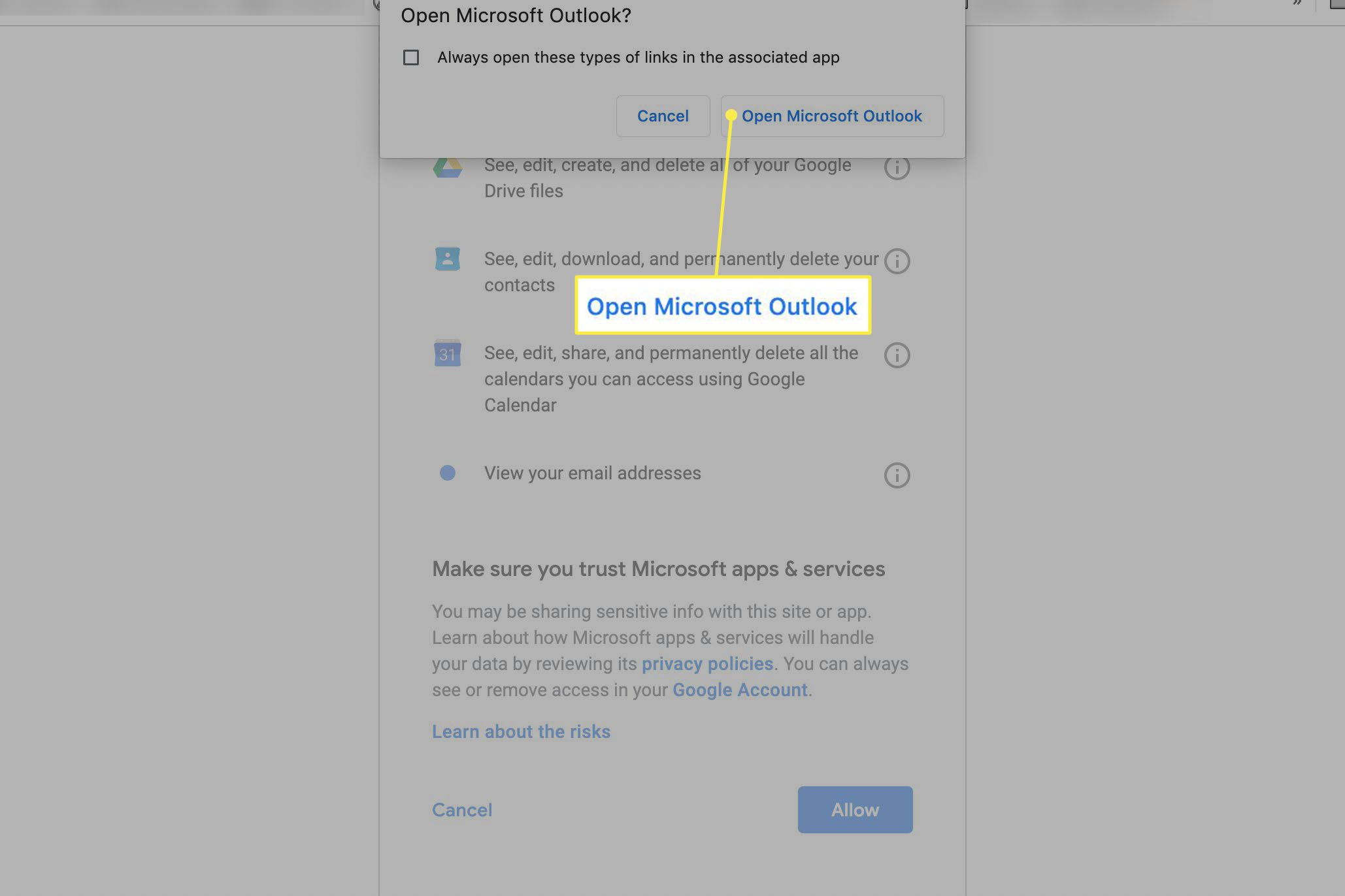 configuring outlook for gmail on mac
